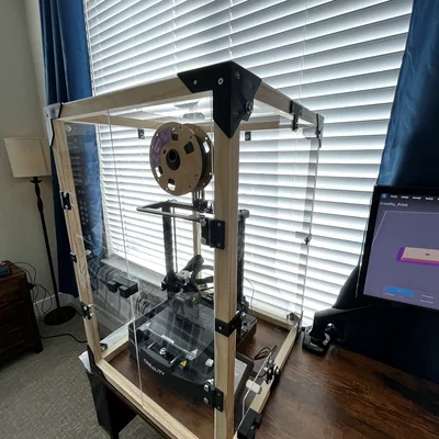 Bộ phận in 3D cho lồng mica tùy chỉnh máy Creality Ender 3 V3 KE