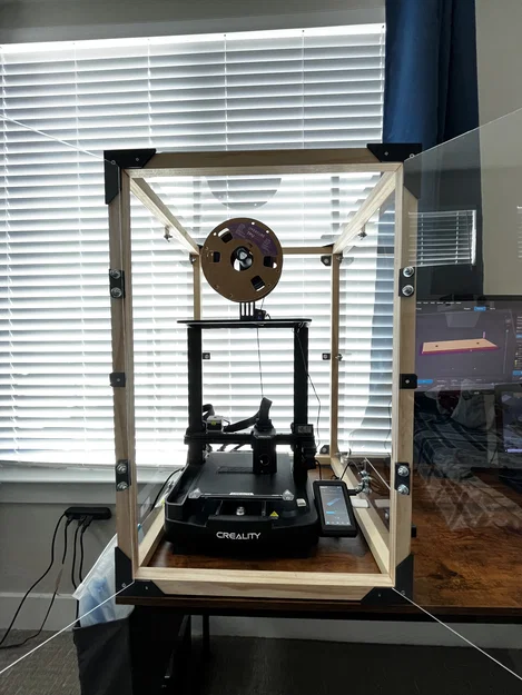 Bộ phận in 3D cho lồng mica tùy chỉnh máy Creality Ender 3 V3 KE - Image 2