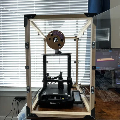 Bộ phận in 3D cho lồng mica tùy chỉnh máy Creality Ender 3 V3 KE