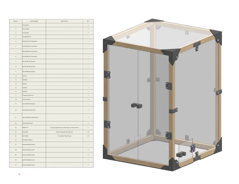 Bộ phận in 3D cho lồng mica tùy chỉnh máy Creality Ender 3 V3 KE - Image 4
