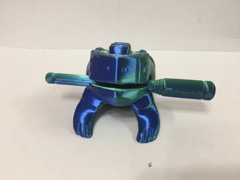 Guiro - Ếch gõ nhịp hoàn chỉnh với support chỉ ở trong miệng - Image 1