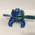 Guiro - Ếch gõ nhịp hoàn chỉnh với support chỉ ở trong miệng - Thumbnail 1