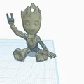 Mô hình tháp đổ xúc xắc Baby Groot ấn tượng cho Board Game - Thumbnail 1