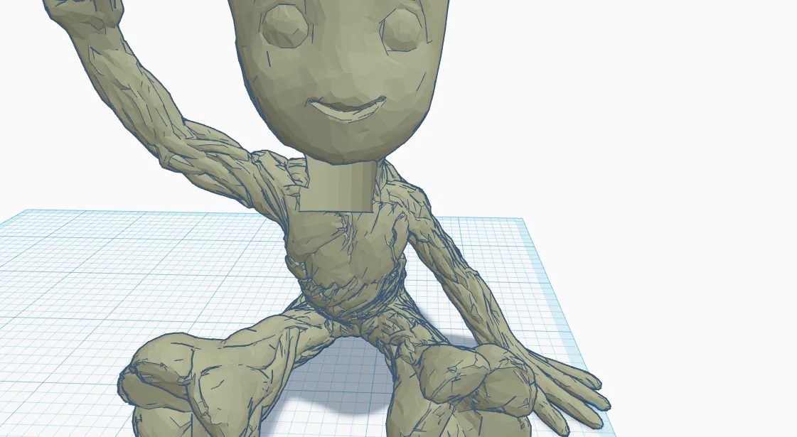 Mô hình tháp đổ xúc xắc Baby Groot ấn tượng cho Board Game - Image 3