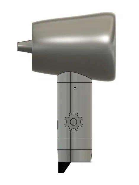 Máy thổi khí dùng pin Bosch 12V cho BBQ tự chế bằng in 3D - Image 5