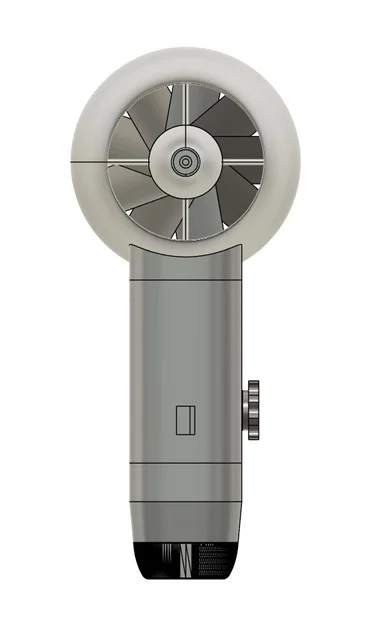 Máy thổi khí dùng pin Bosch 12V cho BBQ tự chế bằng in 3D - Image 6