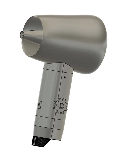 Máy thổi khí dùng pin Bosch 12V cho BBQ tự chế bằng in 3D - Image 8