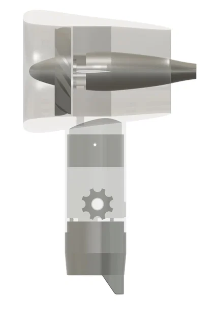 Máy thổi khí dùng pin Bosch 12V cho BBQ tự chế bằng in 3D - Image 11