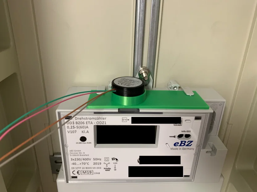 Giá đỡ đầu đọc Hichi IR cho công tơ điện eBZ DD3 BZ06 - Image 1