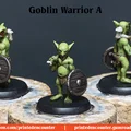 Mô hình 3D Goblin Warrior tỉ lệ 32mm cho game D&D và TTRPG - Thumbnail 1