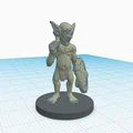 Mô hình Goblin Warrior mini kèm đế - Thumbnail 2