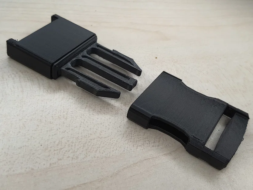 Bộ khóa nhựa 3D 30mm và 38mm cho balo, túi xách (Buckle) - Image 3