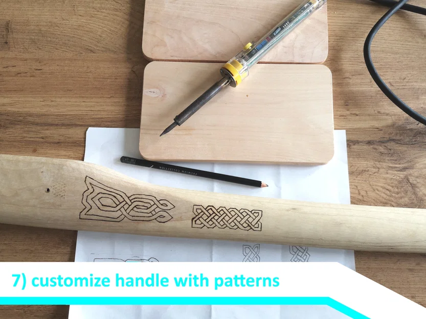 Mô hình đầu rìu Viking - Image 9