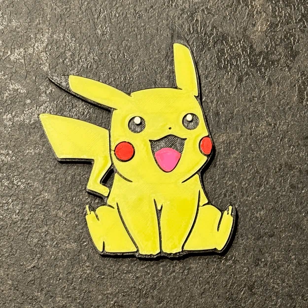Nam châm tủ lạnh Pikachu - Image 1
