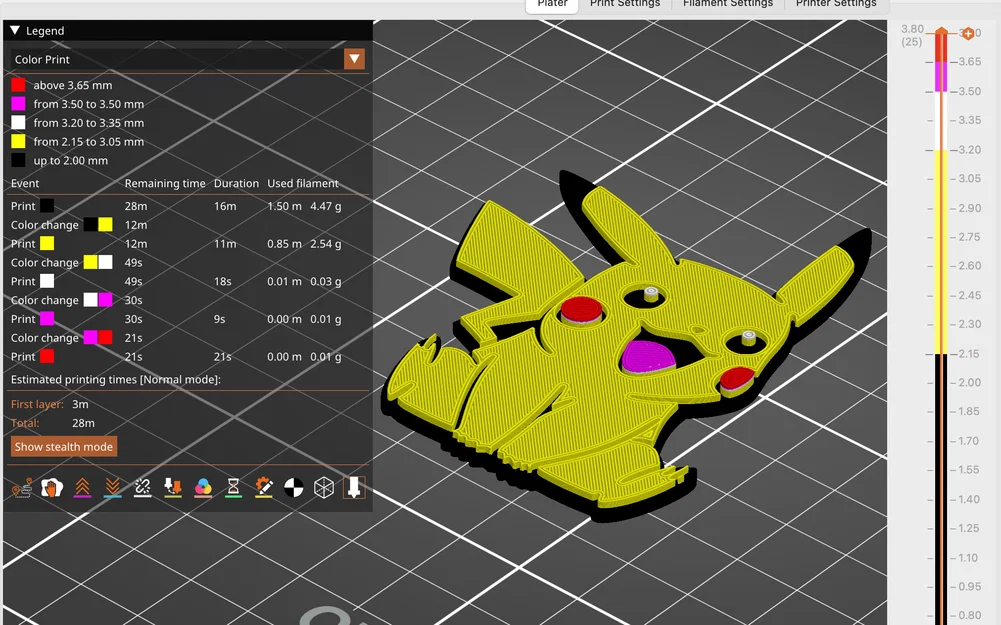 Nam châm tủ lạnh Pikachu - Image 3
