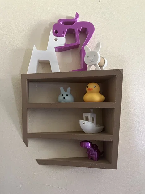 Kệ treo tường Glitched Wall Shelf - Hiệu ứng xuyên tường độc đáo - Image 2
