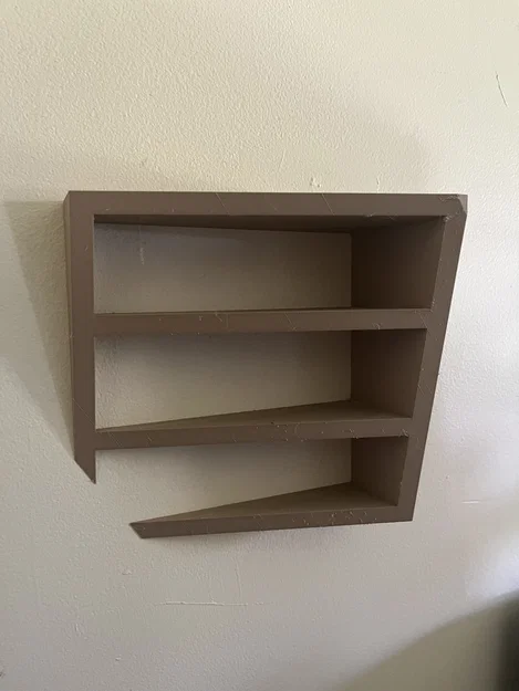 Kệ treo tường Glitched Wall Shelf - Hiệu ứng xuyên tường độc đáo - Image 4