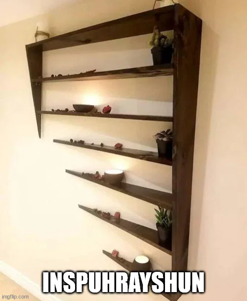 Kệ treo tường Glitched Wall Shelf - Hiệu ứng xuyên tường độc đáo - Image 9