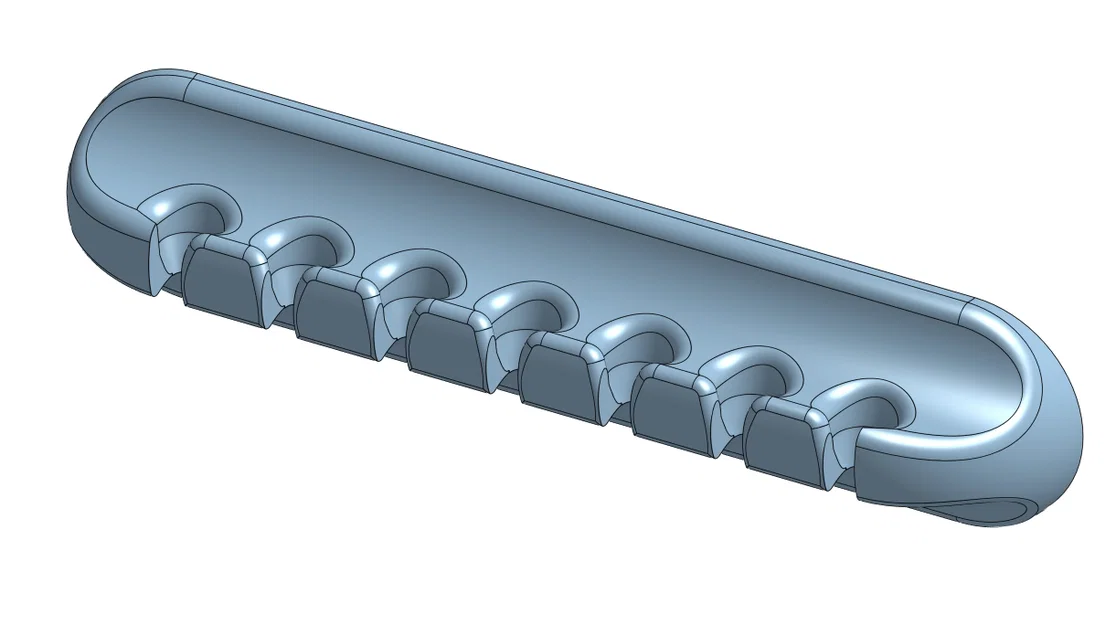 Khay cố định dây cáp (Cable Organizer) in 3D cực gọn gàng - Image 1