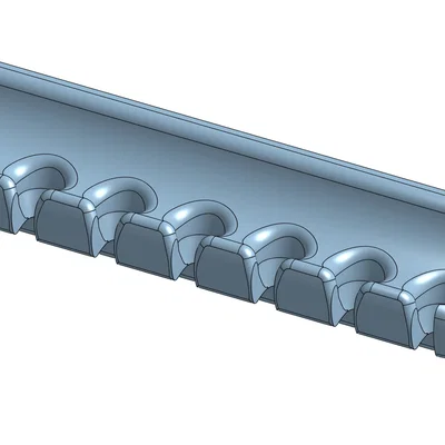 Khay cố định dây cáp (Cable Organizer) in 3D cực gọn gàng