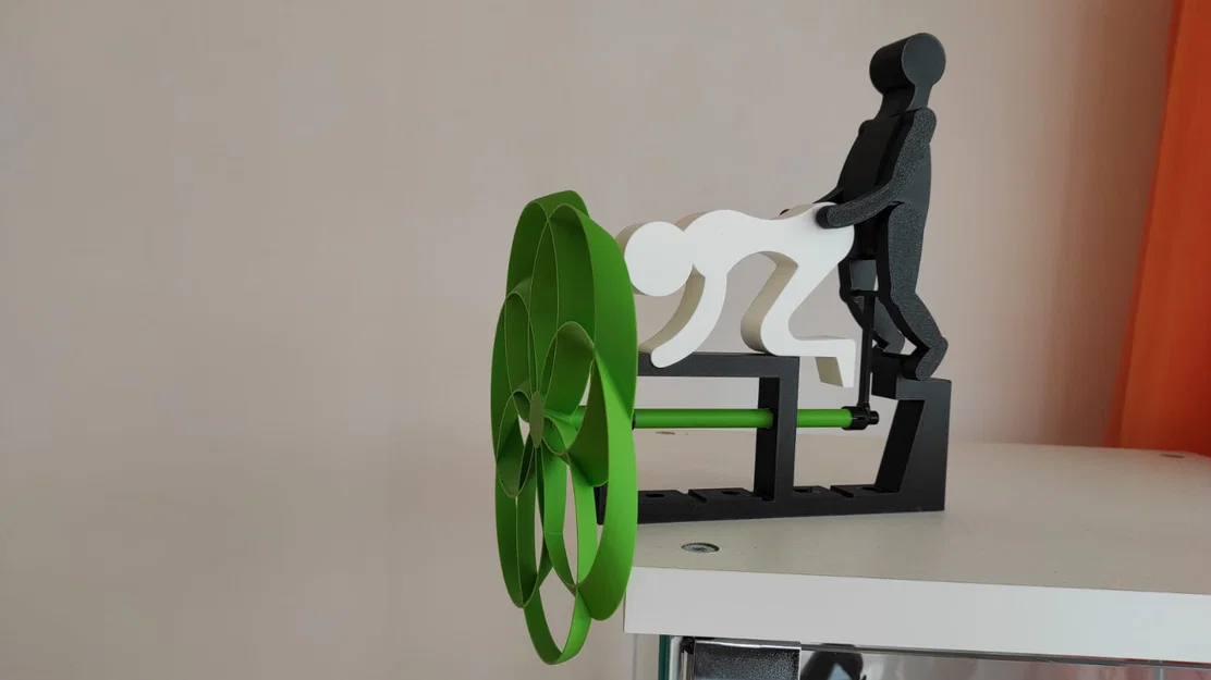 Mô hình trang trí cơ học chuyển động sáng tạo - In 3D - Image 1