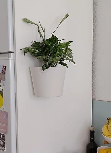 Mẫu chậu cây treo tường in 3D thiết kế bền bỉ, dễ lắp đặt - Image 1