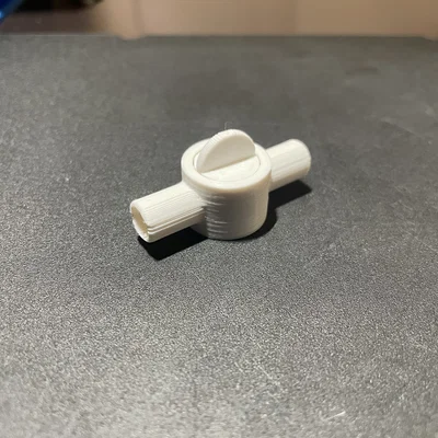 Đầu nối van cho ống 9/7 mm (in liền khối)