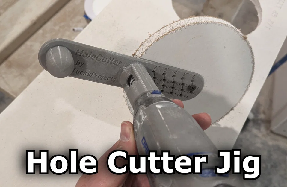 Dụng cụ khoét lỗ (dùng với Dremel) 19 kích thước (hệ Mét + hệ Inch) - Image 1