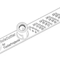 Dụng cụ khoét lỗ (dùng với Dremel) 19 kích thước (hệ Mét + hệ Inch) - Thumbnail 6