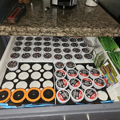 Khay 3D Sắp Xếp Viên Cà Phê K-Cup Cho Ngăn Kéo Gọn Gàng