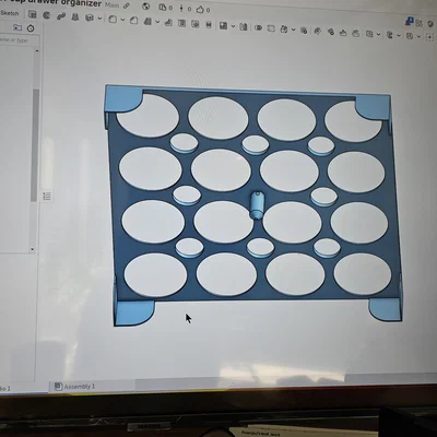 Khay 3D Sắp Xếp Viên Cà Phê K-Cup Cho Ngăn Kéo Gọn Gàng