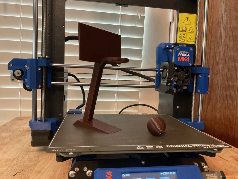 Bộ đồ chơi bóng rổ mini in 3D giải trí tại bàn làm việc - Image 1