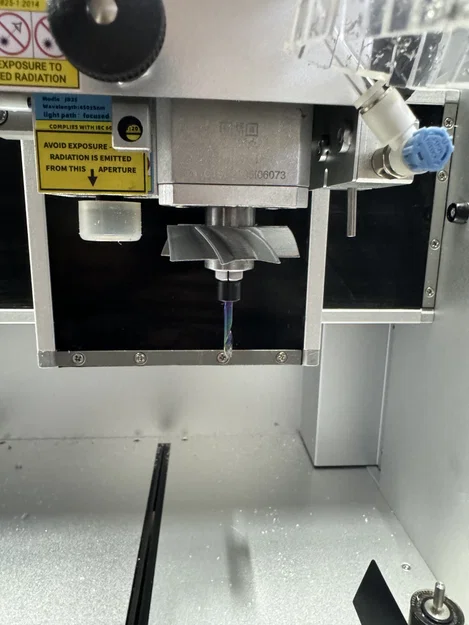 Quạt thổi phôi gắn trục Spindle cho máy CNC Carvera - Image 1
