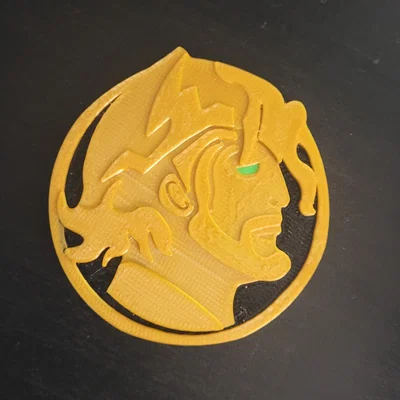 Mô hình huy hiệu Zeus trong Fortnite - Zeus Medallion 3D