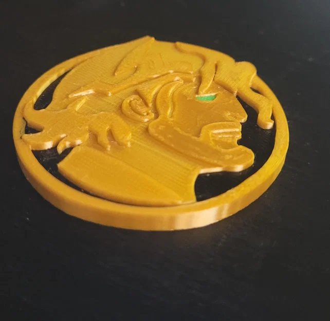 Mô hình huy hiệu Zeus trong Fortnite - Zeus Medallion 3D - Image 2
