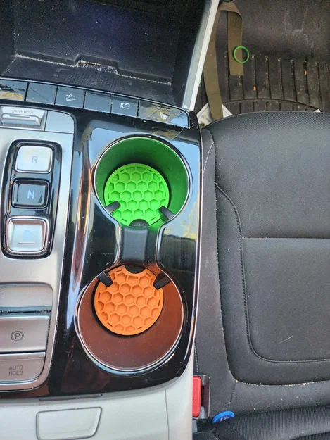 Đế lót ly Parametric cho xe hơi - Image 1