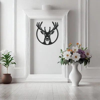 Deer Wall Art - Tác phẩm tranh treo tường in 3D độc đáo cho nhà bạn