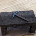 Mô hình quốc xẻng nhỏ (Small Rough Pick-Axe) cho bàn chơi game tabletop - Thumbnail 1
