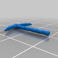 Mô hình quốc xẻng nhỏ (Small Rough Pick-Axe) cho bàn chơi game tabletop - Thumbnail 3