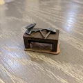 Mô hình đe rèn Small Anvil chi tiết cho sa bàn tabletop - Thumbnail 2