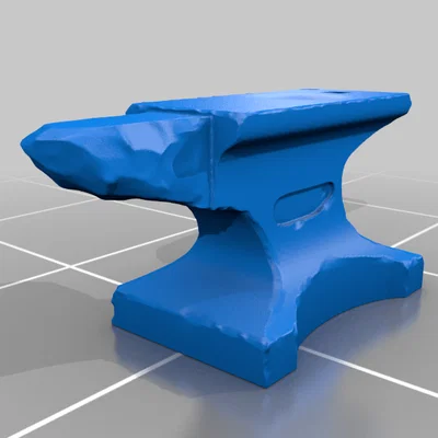 Mô hình đe rèn Small Anvil chi tiết cho sa bàn tabletop