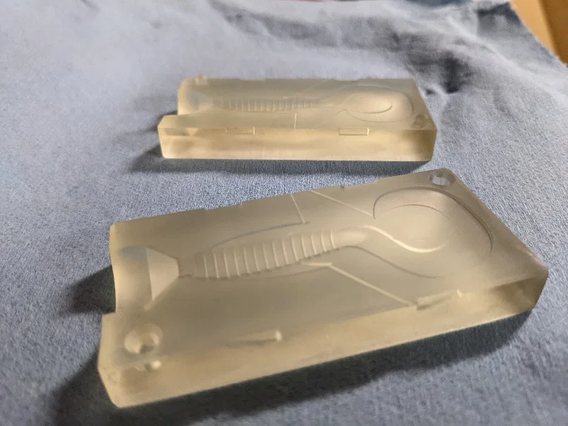 Khuôn in 3D đúc mồi giả câu cá Jig Bait có vây (Jig Bait Mold) - Image 5