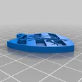 Bộ sưu tập móc khóa huy hiệu câu lạc bộ bóng đá Brazil (STL) - Thumbnail 8