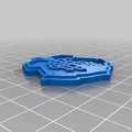 Bộ sưu tập móc khóa huy hiệu câu lạc bộ bóng đá Brazil (STL) - Thumbnail 14
