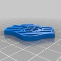 Bộ sưu tập móc khóa huy hiệu câu lạc bộ bóng đá Brazil (STL) - Thumbnail 16