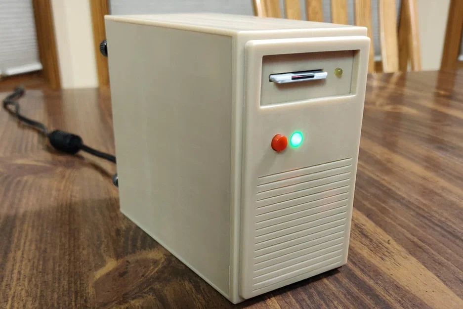 Case Raspberry Pi 4 kiểu tháp desktop retro (Retro tower desktop) - Image 5