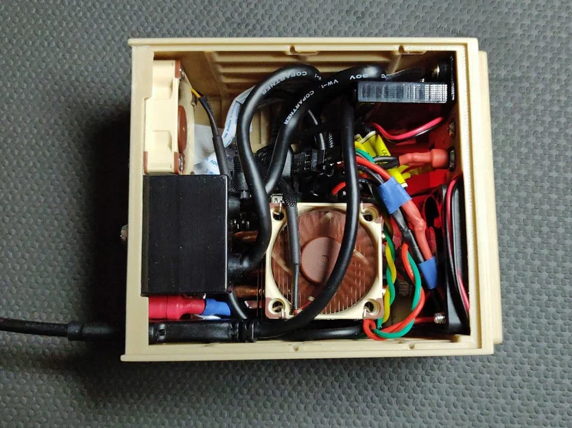 Case Raspberry Pi 4 kiểu tháp desktop retro (Retro tower desktop) - Image 10