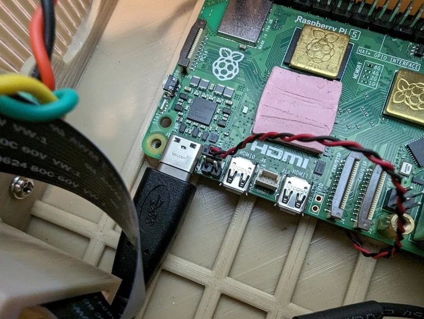 Vỏ Raspberry Pi 5 dạng tháp retro (Retro tower desktop) - Image 5