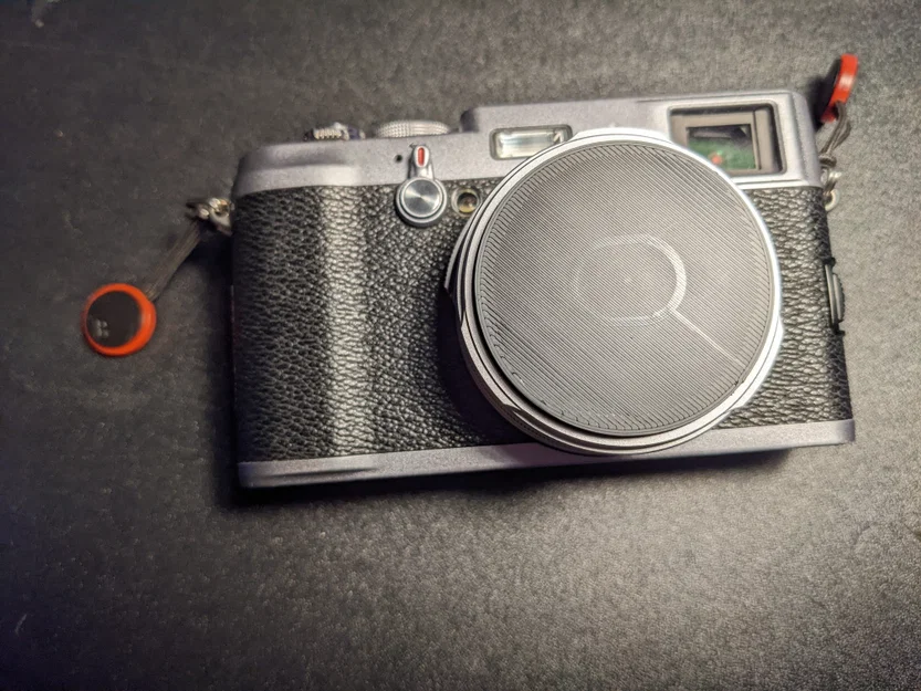 Nắp ống kính 49mm dạng vặn (49mm Lens Cap) - Image 1