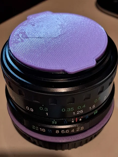 Nắp đậy ống kính máy ảnh 49mm (49mm Lens Cap) thiết kế tiện lợi - Image 1